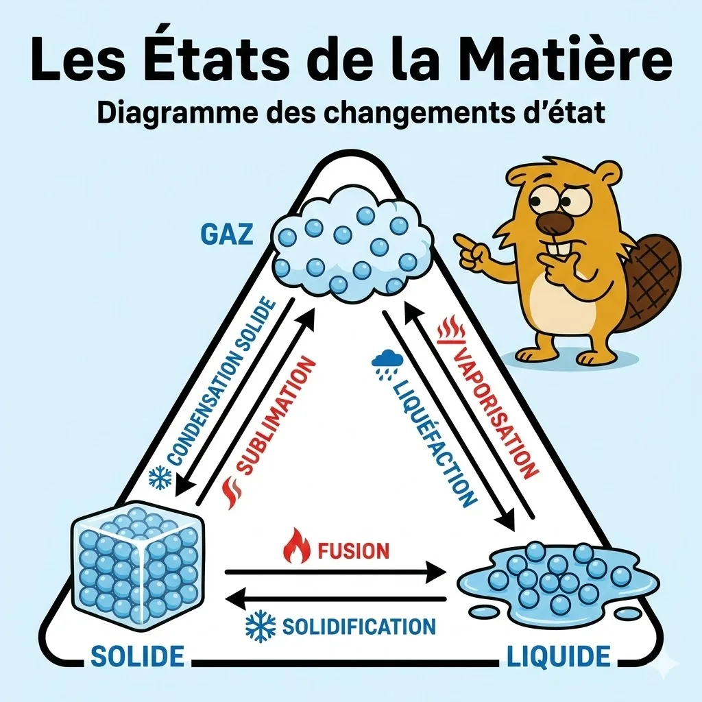 Etats de la matière